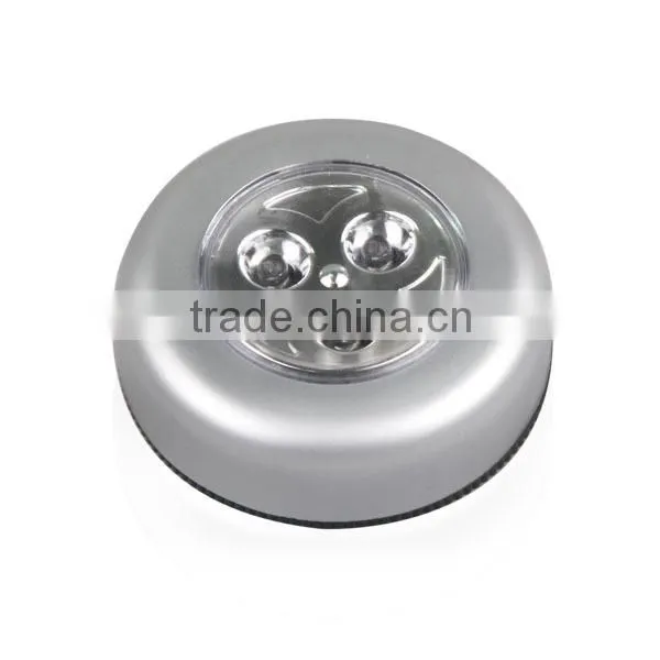 multifunction 3 led push light bedroom touch lamp TP-733TL-3