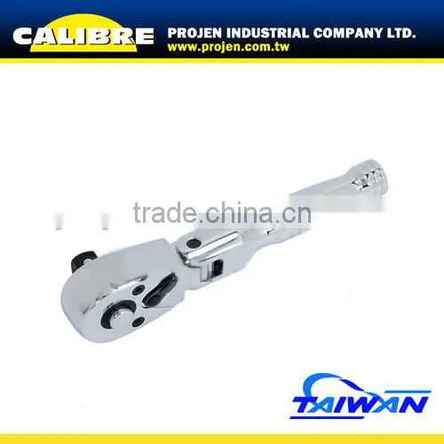 CALIBRE 1/2"Dr Push Type F Head Telescopic Ratchet / Extending Ratchet