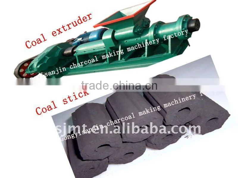 High yield Coal extruder machine