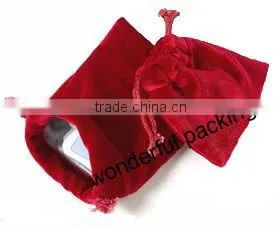 Promotion Newest Drawstring Velvet Bags