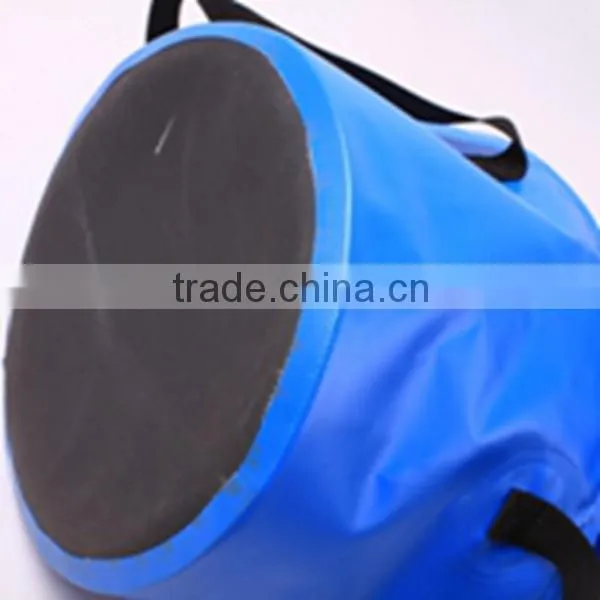collapsible beach cooler ice laundry plastic water fishing foldable folding pvc rubber bucket collapsible with lid