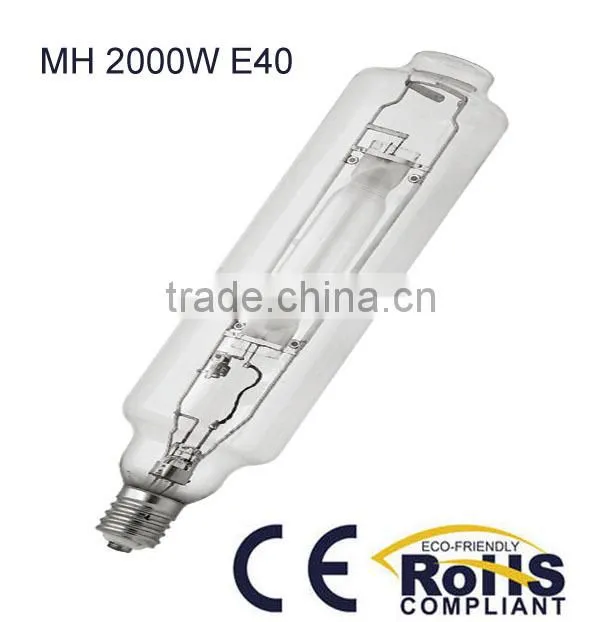 2000W LAMPADA VAPOR DE METALICO (METAL HALIDE LAMP MH2000W) FOR FLOOD LIGHTING