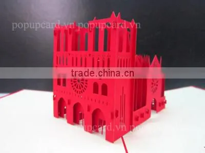 Clarinet Profesional 3d greeting pop up card