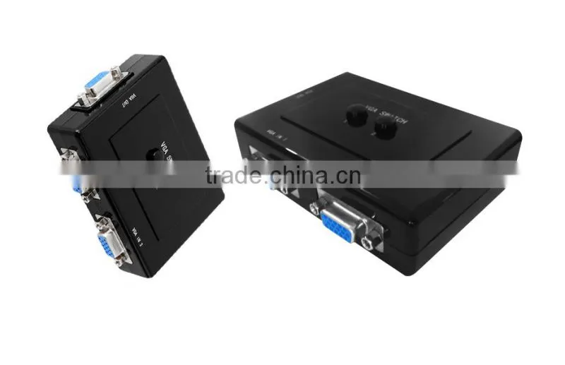Best Selling vga switch 2 input 1 output 2ports vga switch