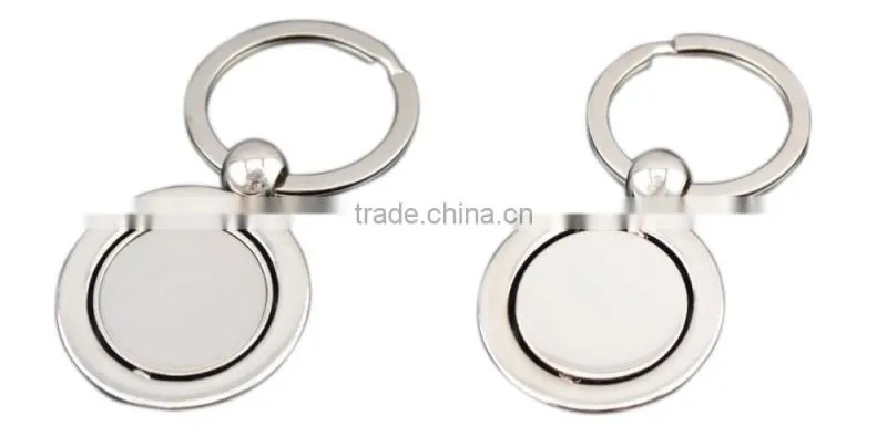 promotional Round shaped Metal Keychain