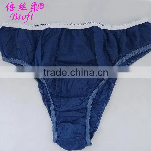 Disposable Nonwoven Sexy Ladies Underwear Women Briefs Sexy Transparent Briefs Underwear