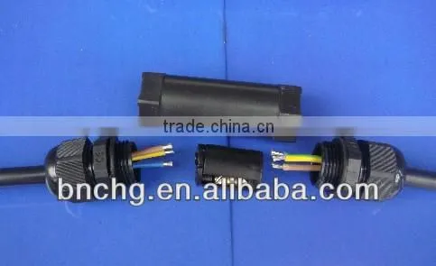 hot sale 250V cable type IP67 waterproof connectors 2pin 3pin