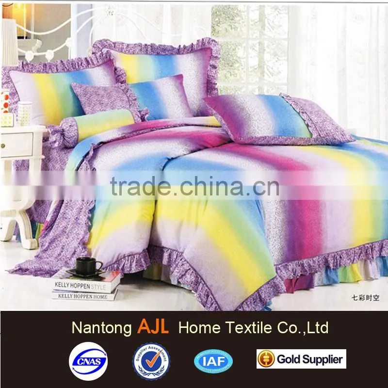 2015 100% cotton Korea new product printed hometextile fabrics