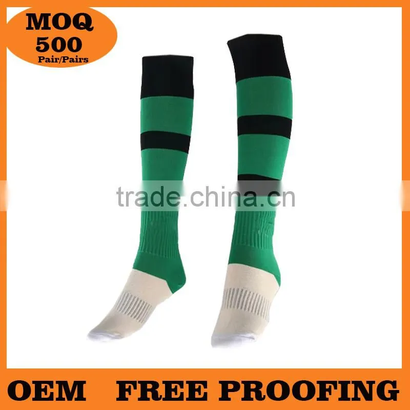 wholesale Polyester blank dye sublimation football socks