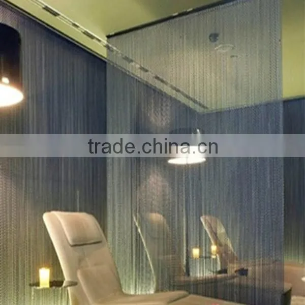 Fashionable architectural decoratice metal curtains for living room