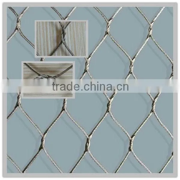 green oxide stainless steel rope mesh