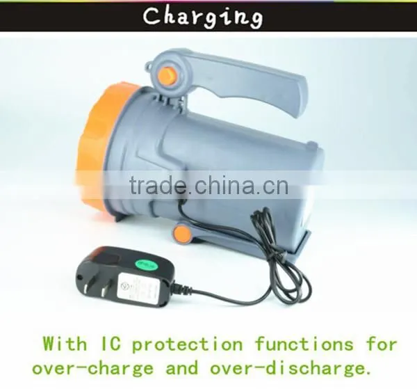 High bright hand lamp portable led searchlight for camping usage