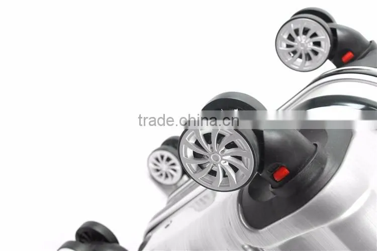 Hard shell Abs Trolley Luggage with removable wheels for travel bags