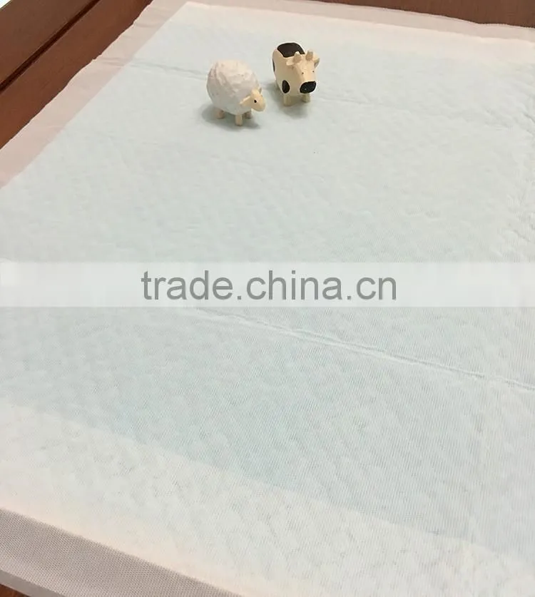 Hospital bed sheet, incontinent pad, disposable nonwoven bed sheet