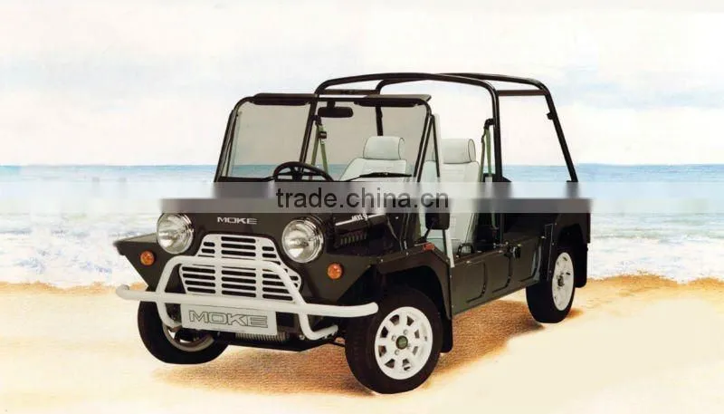 Chinese Made Mini Moke with black canvas around