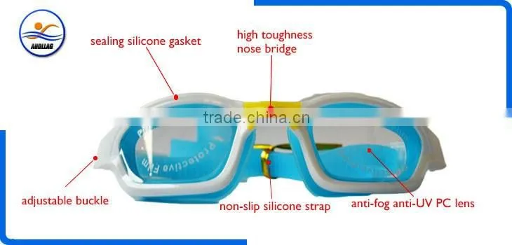 New Products Waterproof OEM Silicone Fancy Swimming Goggles