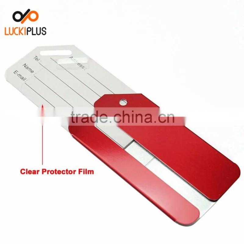 Luckiplus Metal Travel Luggage Tag Suitcase Bag Label Name Card Sliver