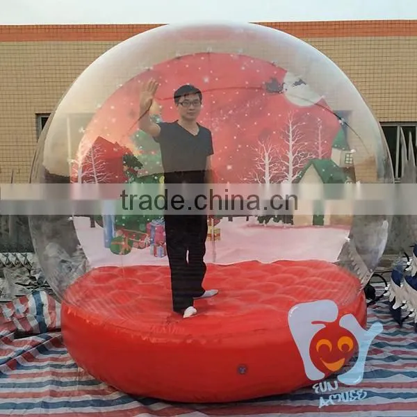 wedding snow globe inflate snow globe christmas