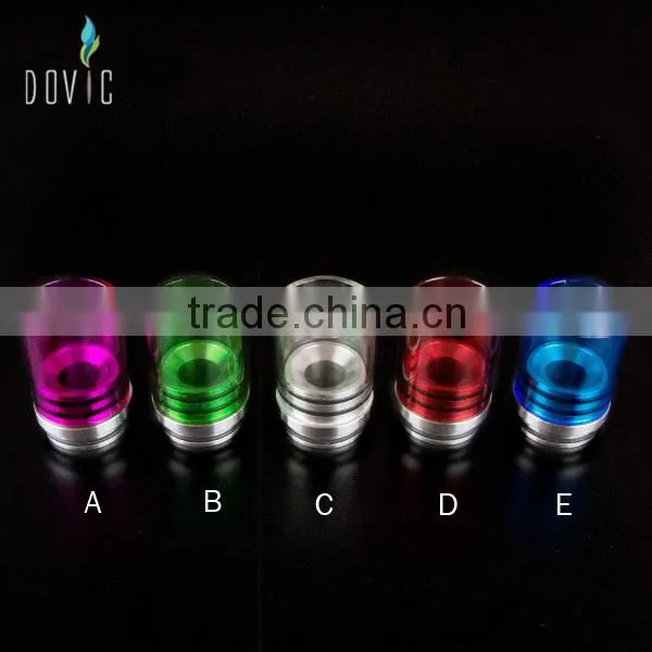 Colorful 510 glass drip tips in stock