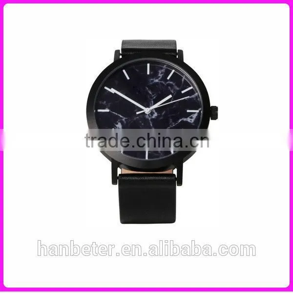 Marble face men watches from china with power gold international