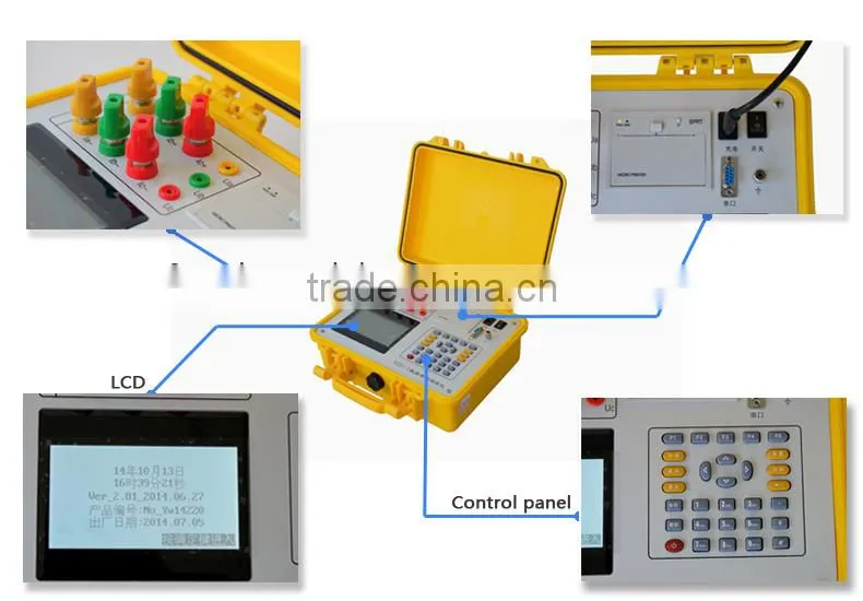 Hot Sale transmission power line and cable impedance tester