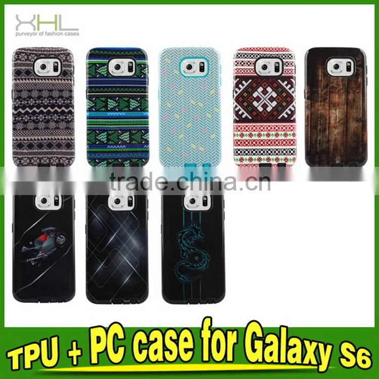 Excellent quality classical for samsung s6 tpu with pc phone case
