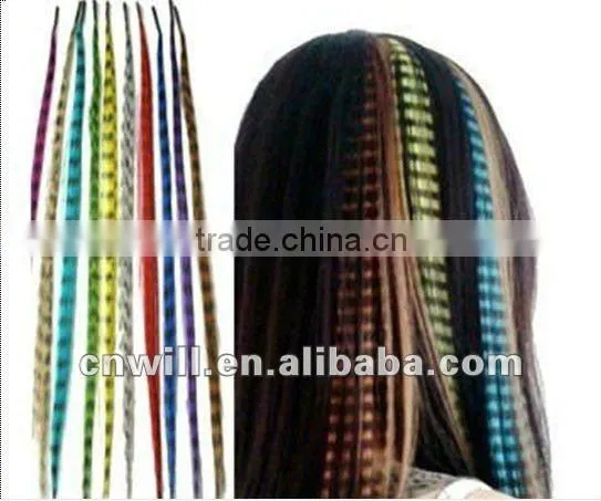 wholesale feather hair extension synthetic hair extension
