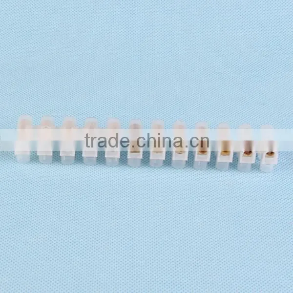 copper plastic strip connector barrier terminal block