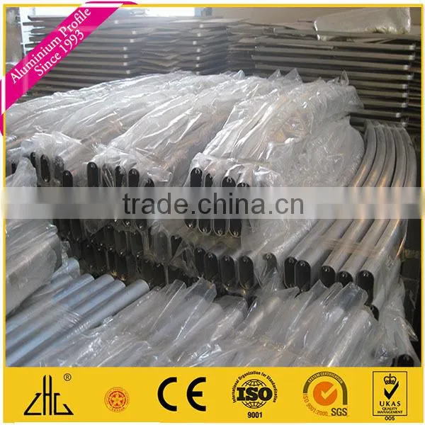 Wow!! Wardrobe aluminium furniture profiles Guangzhou Foshan factory/anodized foggy silver aluminium profile for window and door