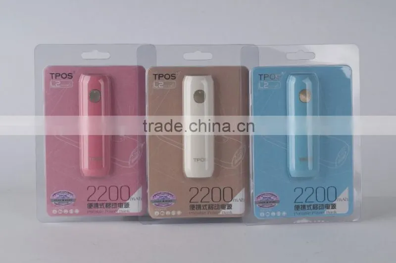 2016 new gift 3000mAH lipstick power bank