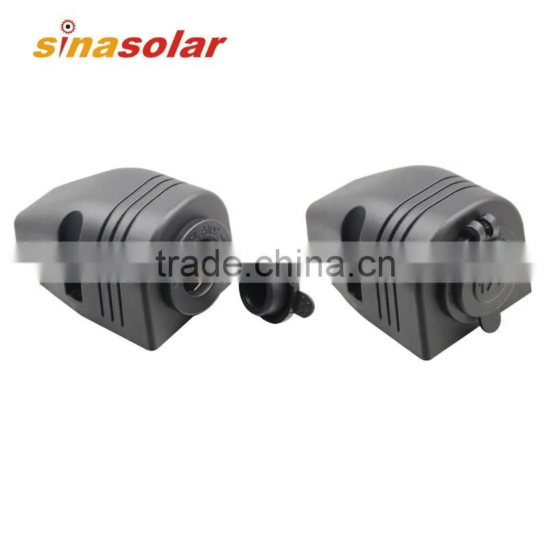 Curv Mount Suface Electrical Power Sockets Single Hole