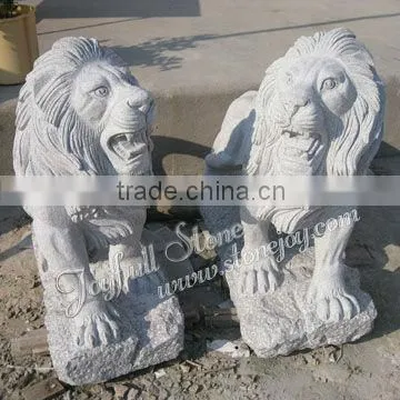 Marble Lion Statue