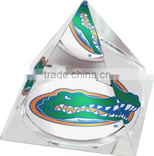 colorful Crystal Pyramid crystal artwork (G-0285)