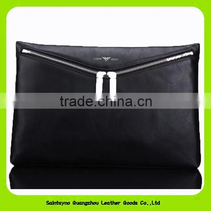 15062 Large capacity leather fashion man bag