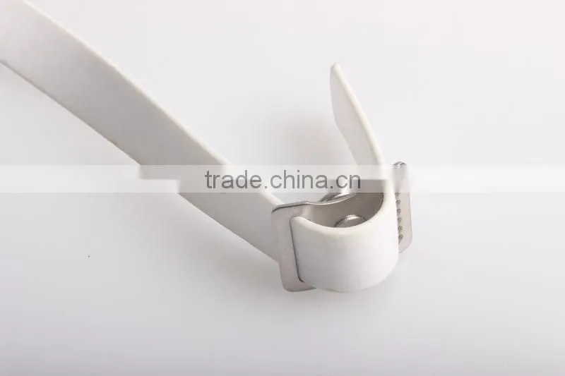 Easy Clean & pure color Football hat Chin Strap with Metal Buckle