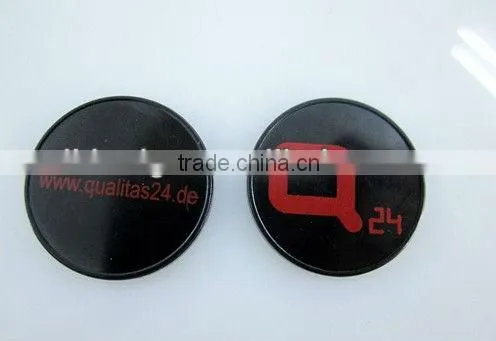 embossed ABS plastic token,plastic souvenior coin