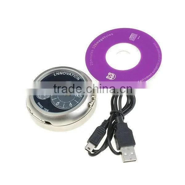 2014 clock camera latest hidden camera black table clock camera