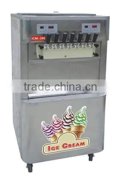 4+3 mixed flavours ice cream machine(ICM-T395)