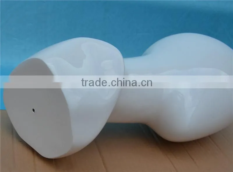 Egg face fiberglass wig wholesale mannequin head