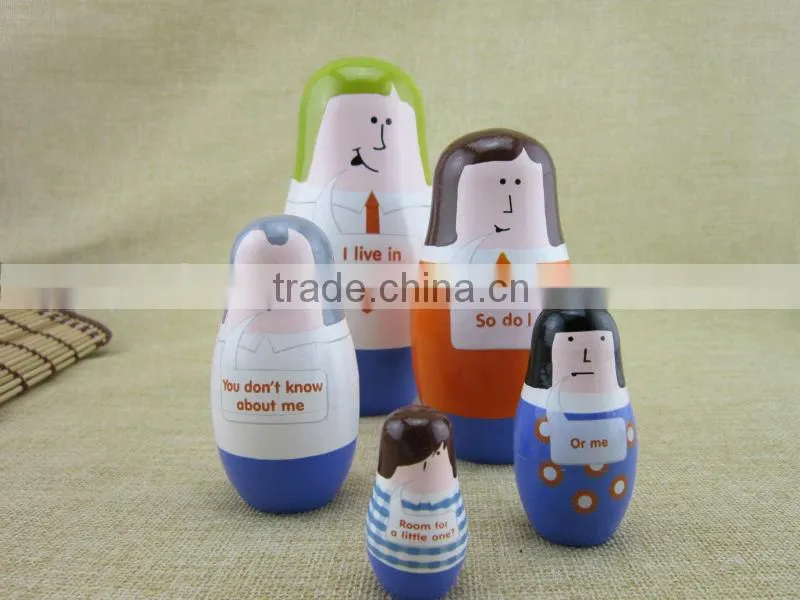wood crafts nesting doll wooden matryoshka doll