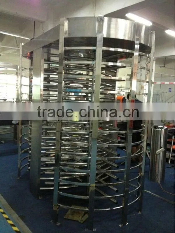 Bi-Directional Passage High Security Full Height Turnstile with Access Control System for Bus Station,Airport,Hotel,Jail