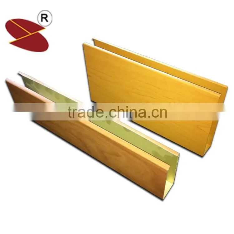 70*70*0.8Thickness sound-absorbing aluminum baffle ceiling tiles