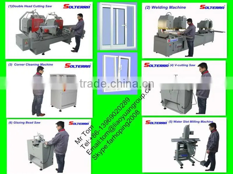 upvc windows production line