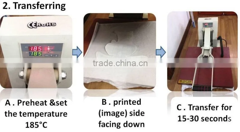 Yesion Light&Dark T-shirt Heat Transfer PrintingPaper/ Inkjet Transfer Paper For 100% Cotton Fabric