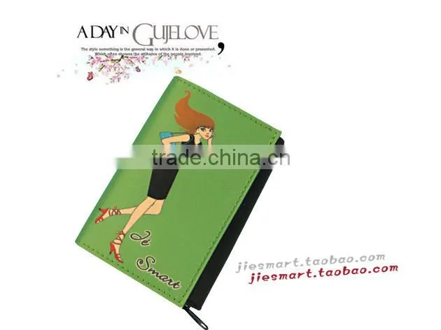 JSMART folded wallet cartoon animation design printing digital sublimation