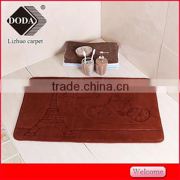 The latest designs non-slip bathroom carpet door mat livingroom rugs
