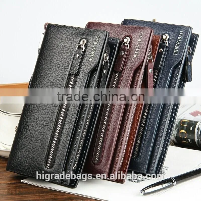 2016 purse imperial engraved leather wallet, men wallet