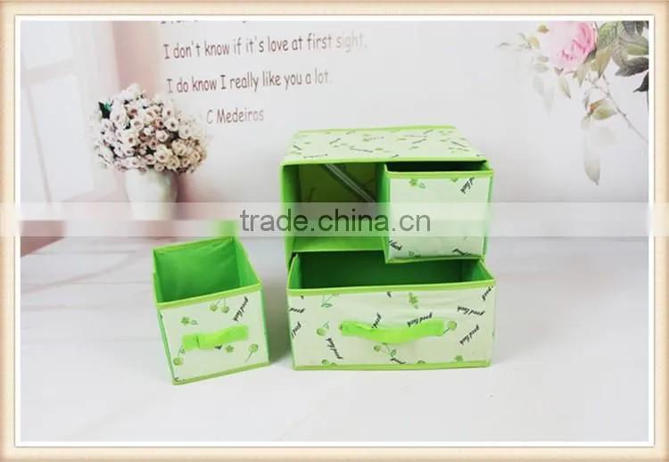Yiwu Feien oxford foldable closet cardboard drawer storage box