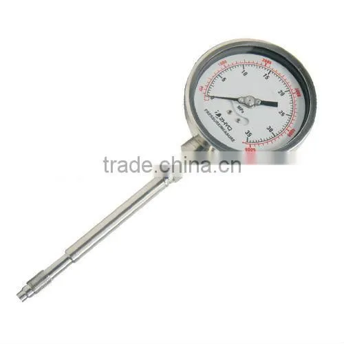 4'' diameter extrusion pressure gauges