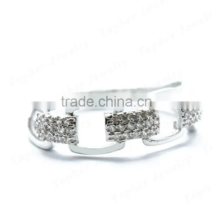 Wholesale 925 sterling silver synthetic gemstone ring